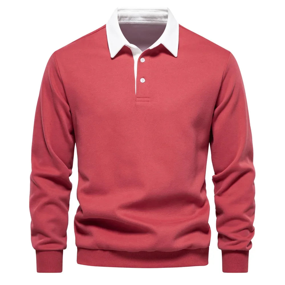 Classic Comfort Long-Sleeve Polo