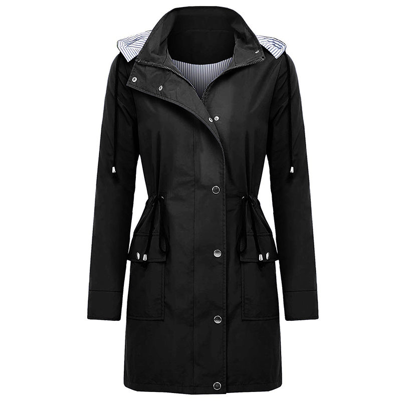 Wonder Hooded Waterproof Long Coat