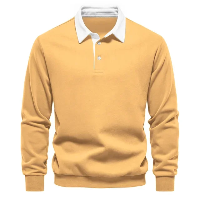 Classic Comfort Long-Sleeve Polo