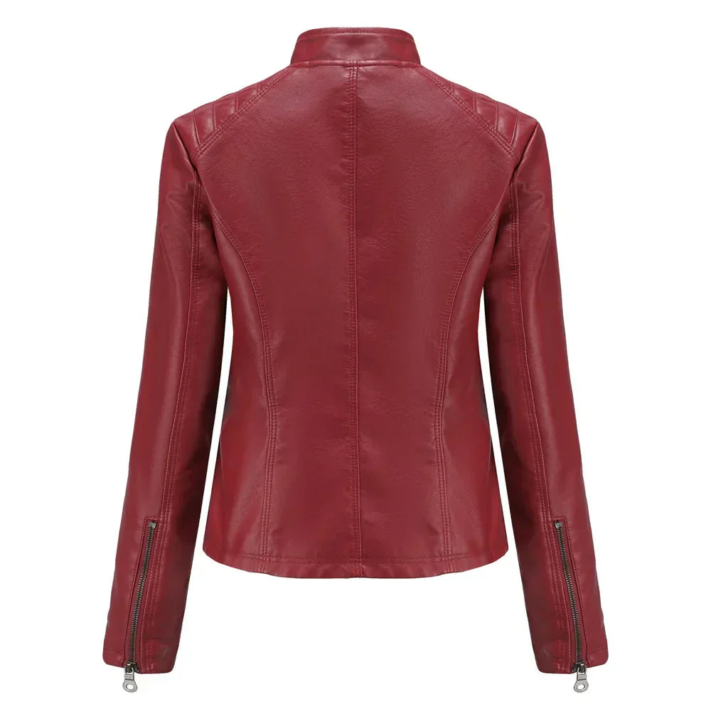 Fashionable Leather Jacket For Women