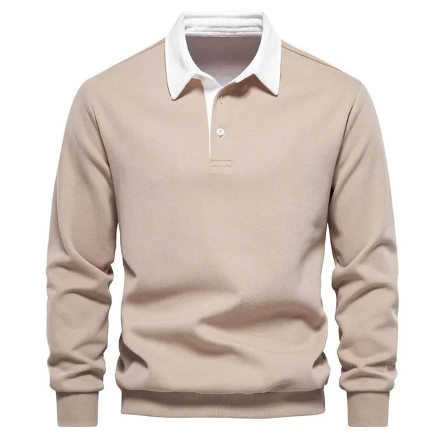 Classic Comfort Long-Sleeve Polo