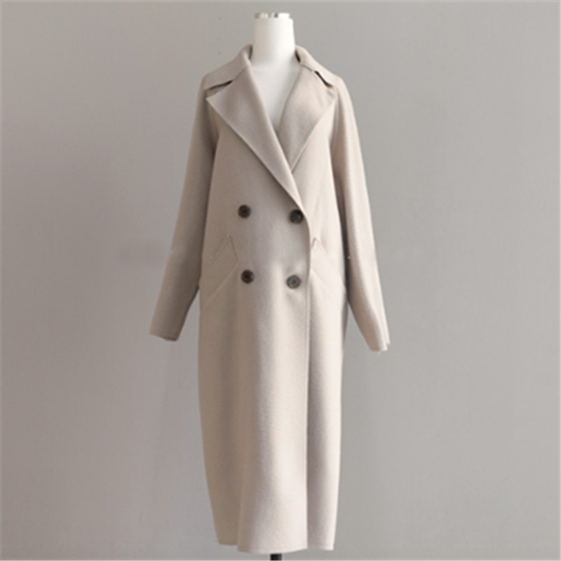 Ladies winter coat woollen coat