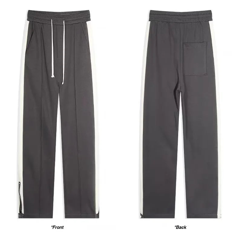 Cotton blend trousers