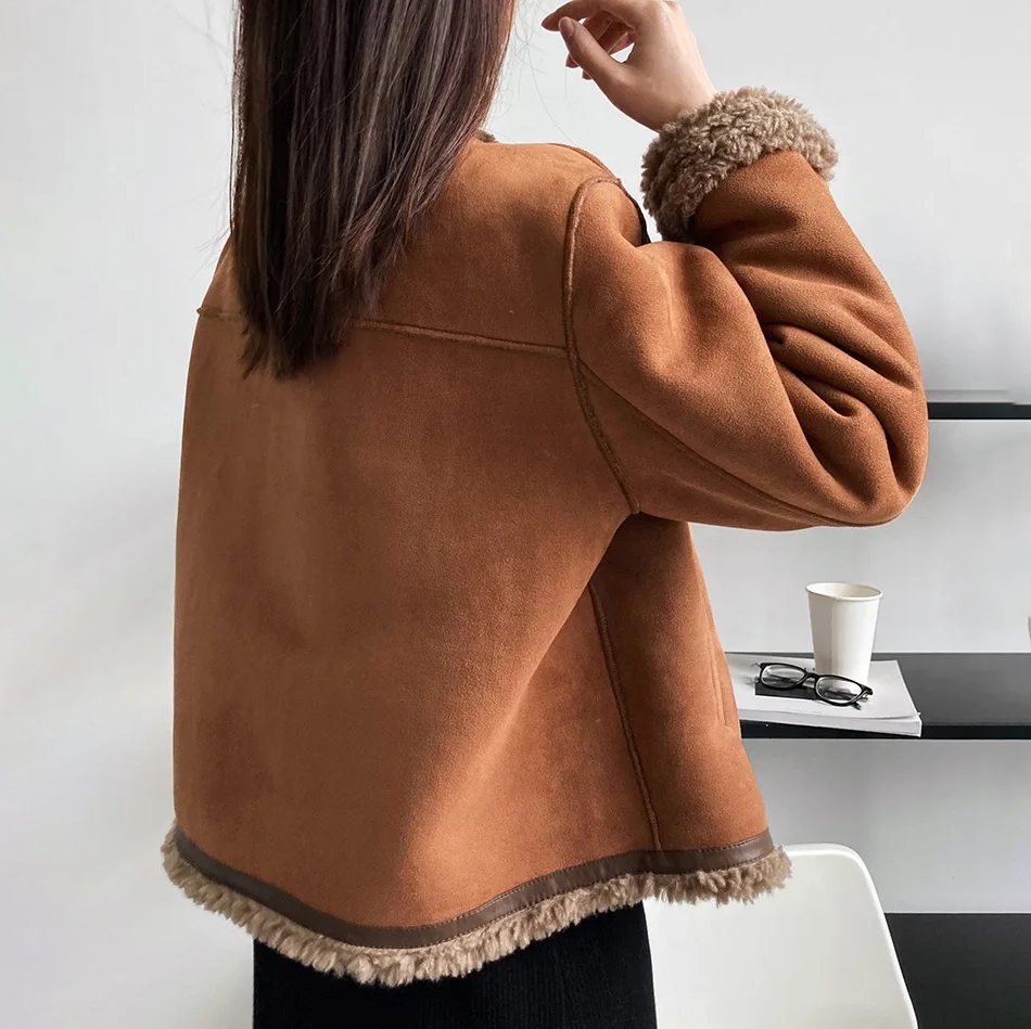 soft suede jacket for women