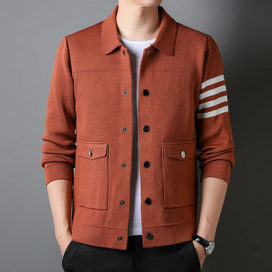 Cardigan jacket for men