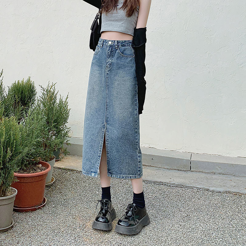 Ingenious denim skirt