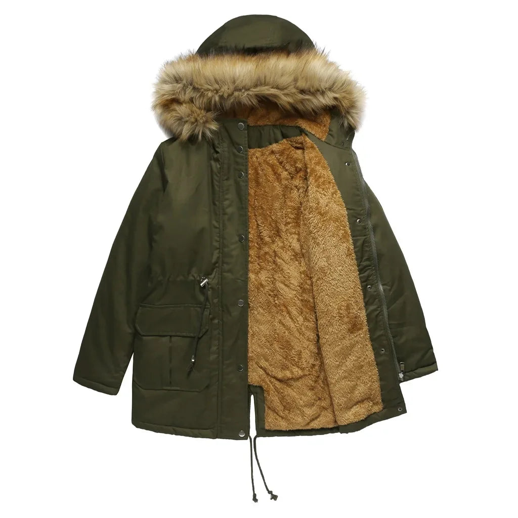 Long parka with Hood