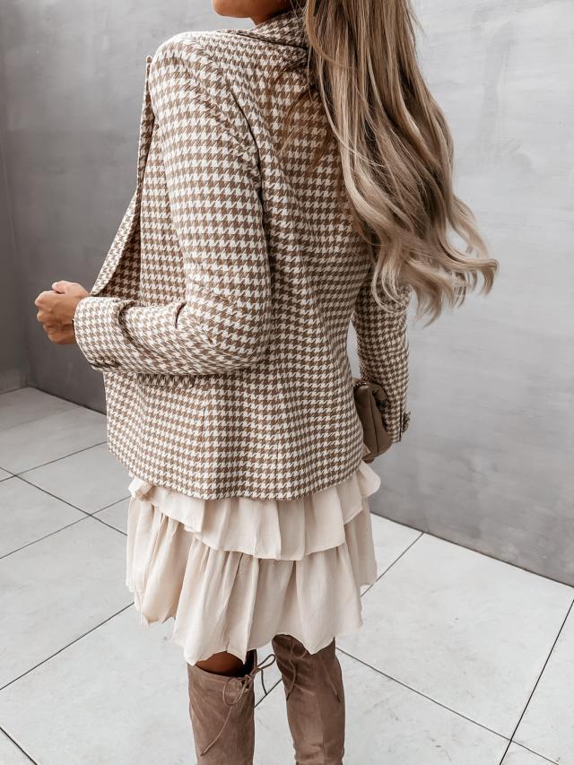 Cosy commuter blazer