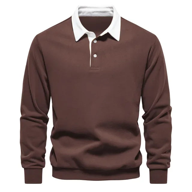 Classic Comfort Long-Sleeve Polo