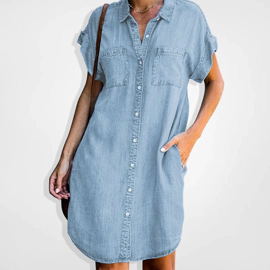 Denim dress