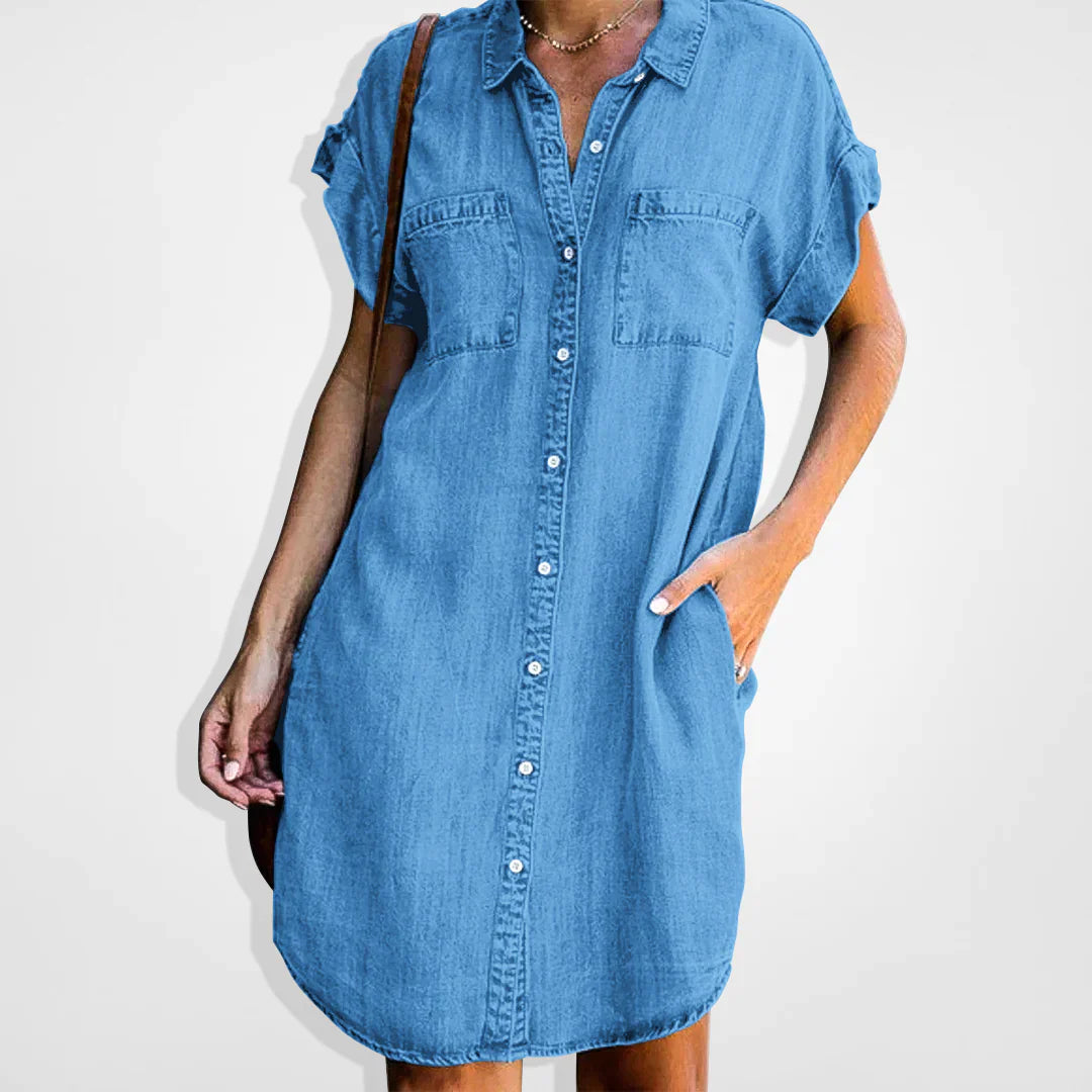 Denim dress