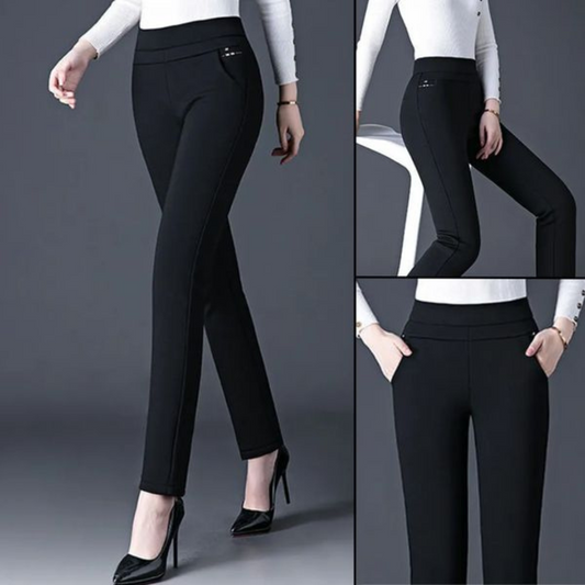 Stretch elegant ladies' trousers