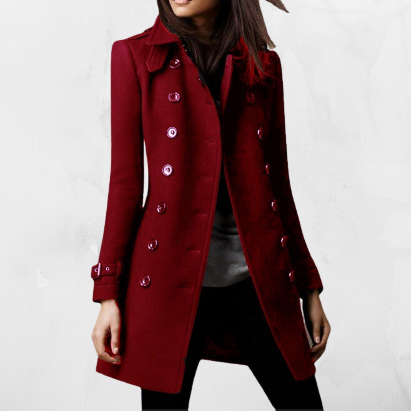 Tweed women's coat