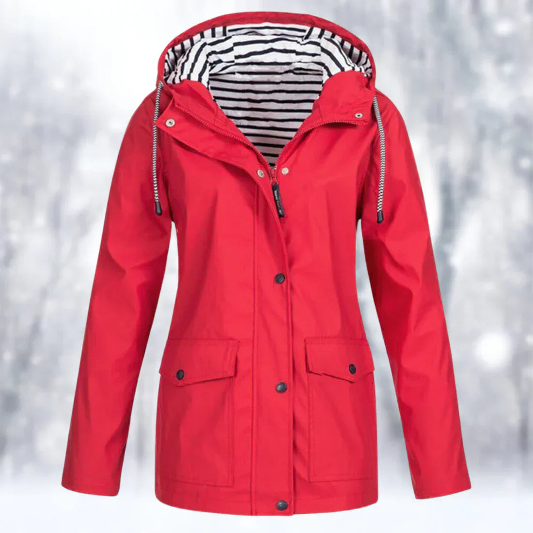 waterproof and windproof jacket for women