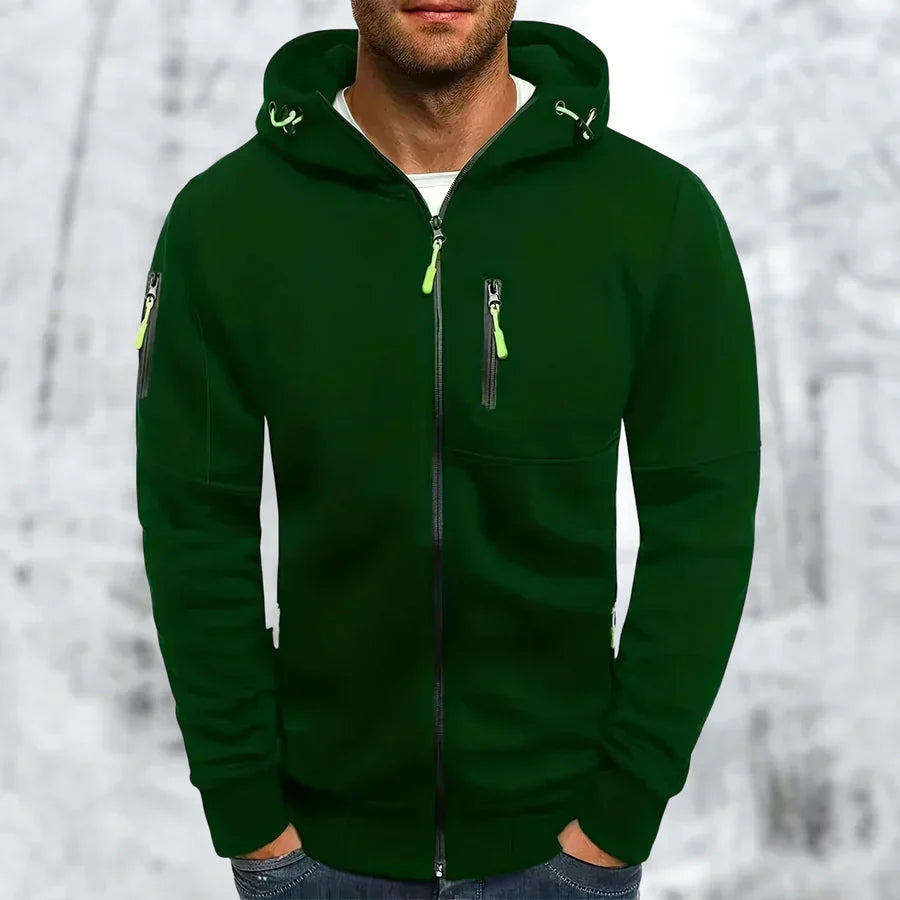 Men's hooded jacket