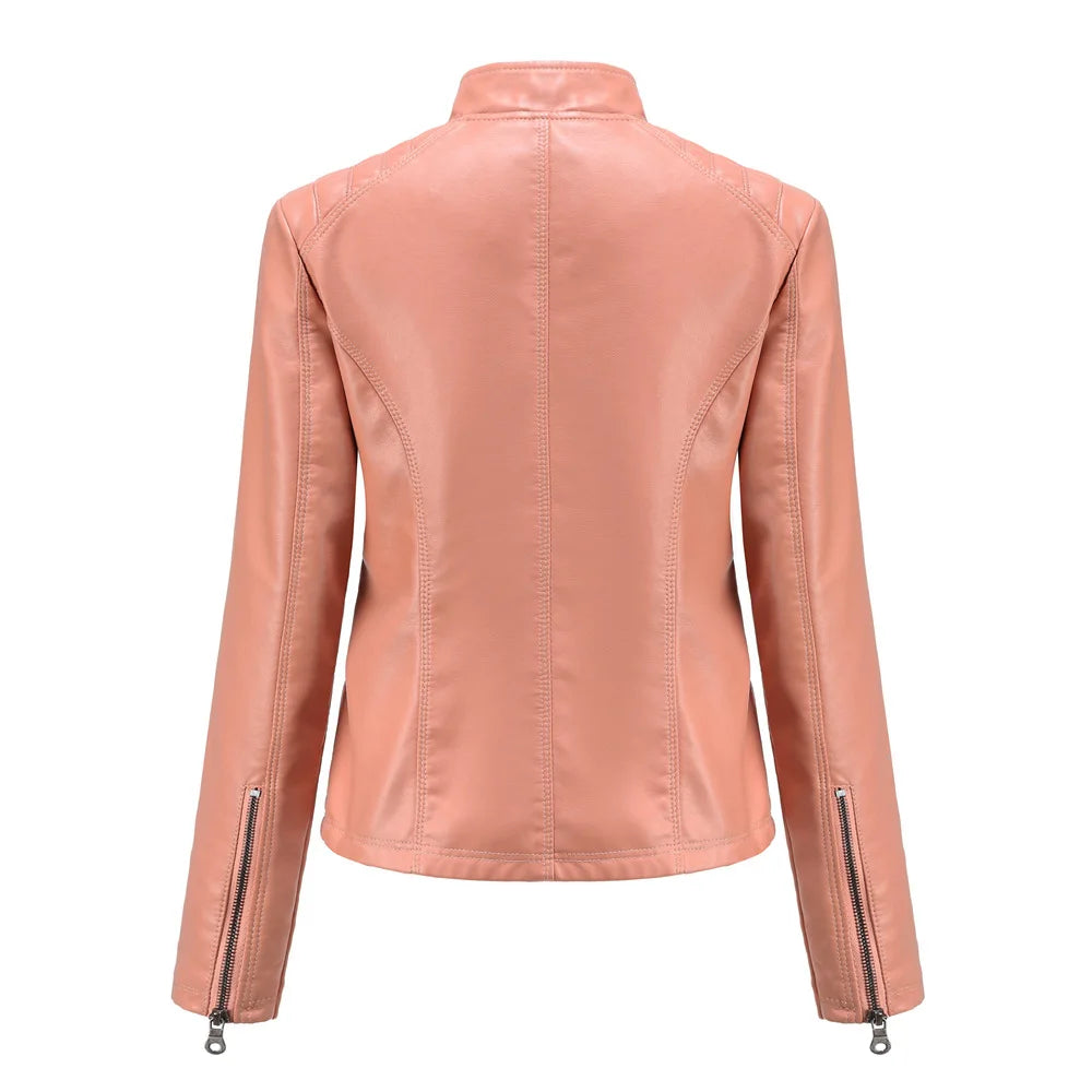 Fashionable Leather Jacket For Women