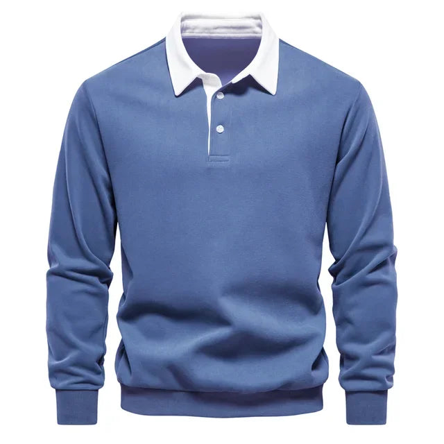 Classic Comfort Long-Sleeve Polo