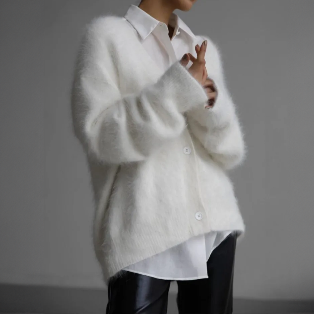 Chic cashmere Cardigan Cosy Couture