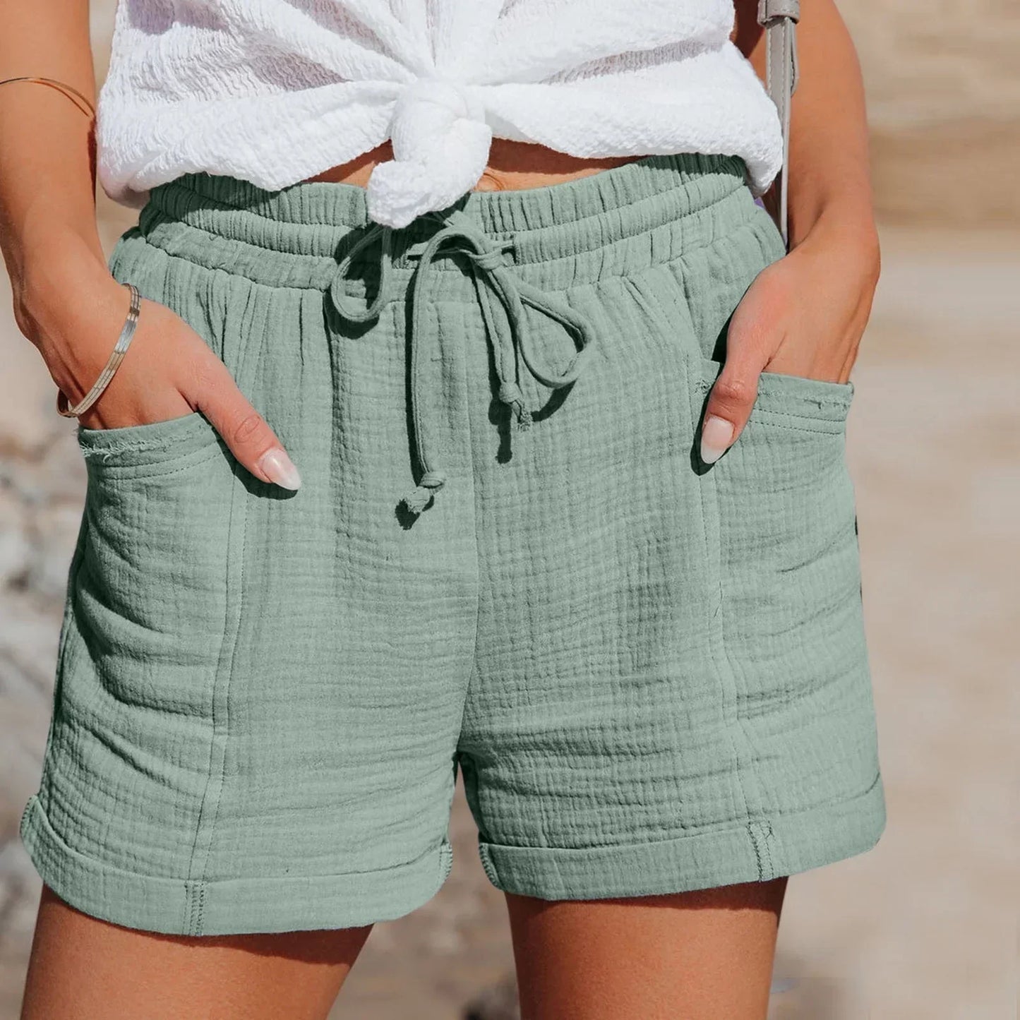 Cotton summer shorts