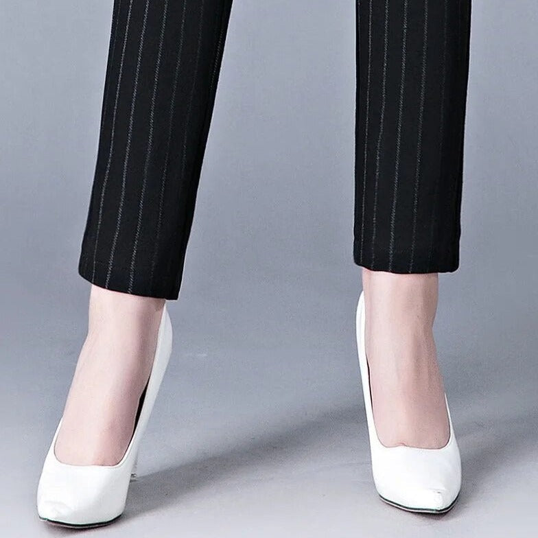 Stretch elegant ladies' trousers