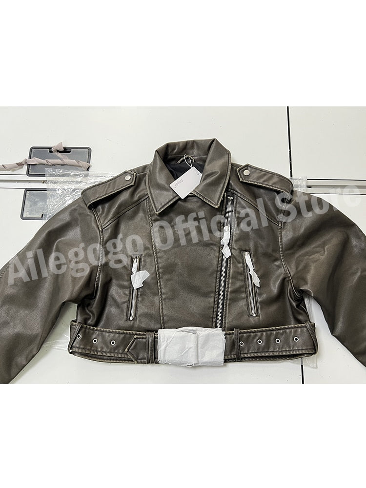 Ladies Vintage Jacket with Belt