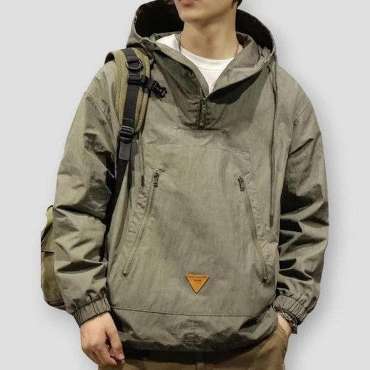 Men - Hooded Jacket - Cozy & Stylish - Outdoor Adventure Gear - Warm Weather Protection