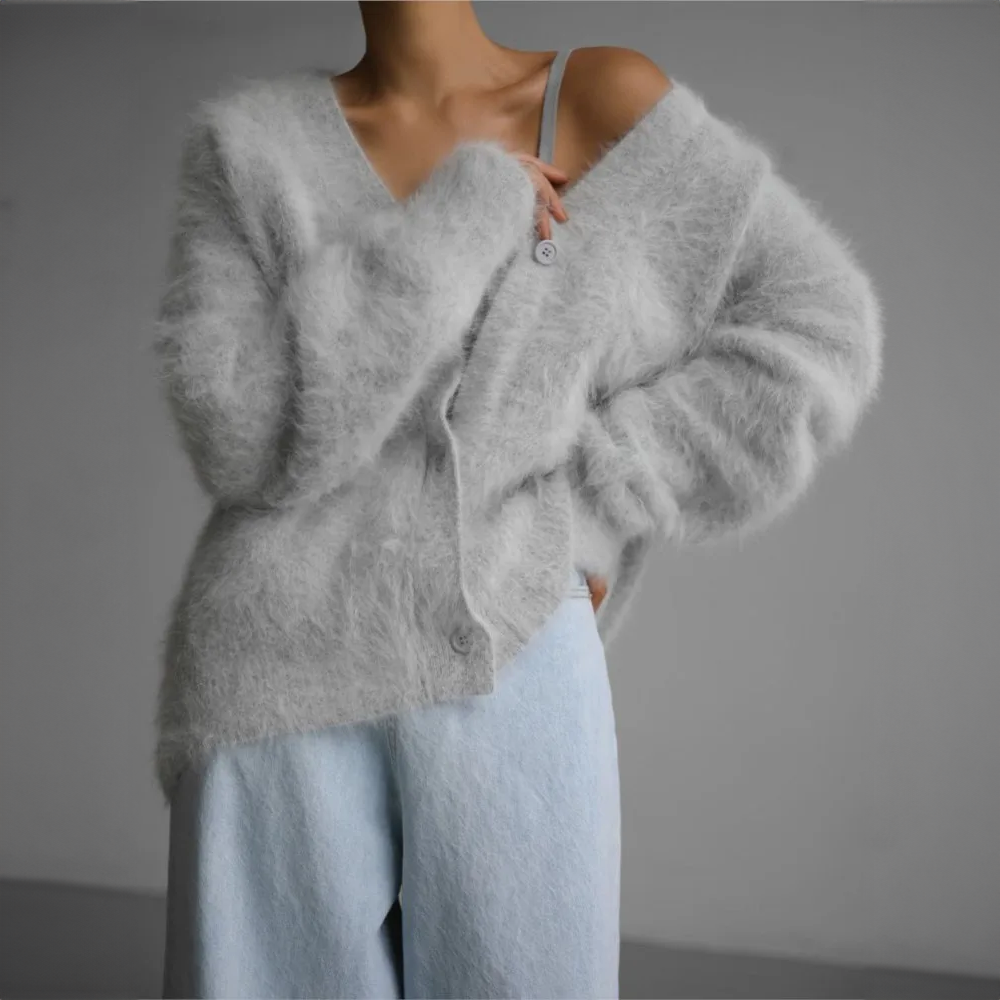 Chic cashmere Cardigan Cosy Couture