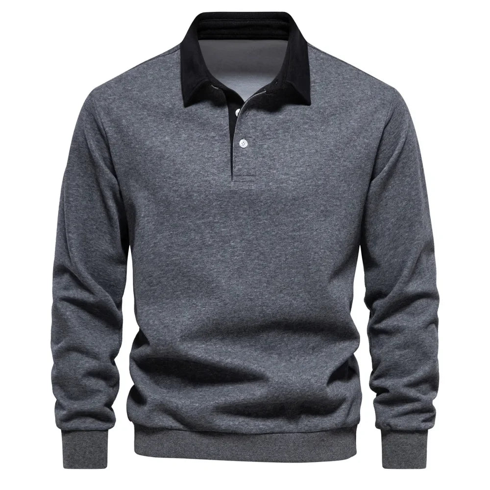 Classic Comfort Long-Sleeve Polo