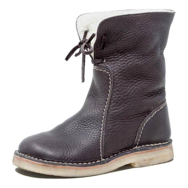 Waterproof Boots With Wool Lining