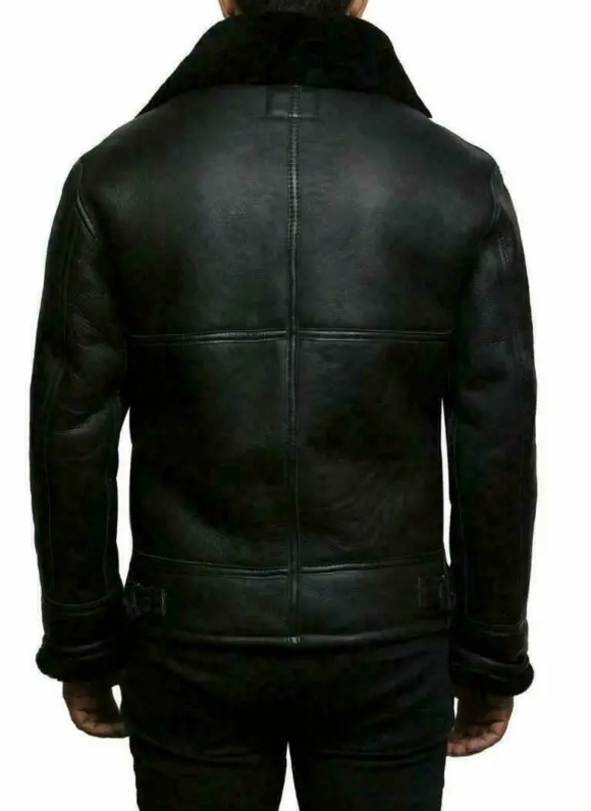 Leather Winter coat