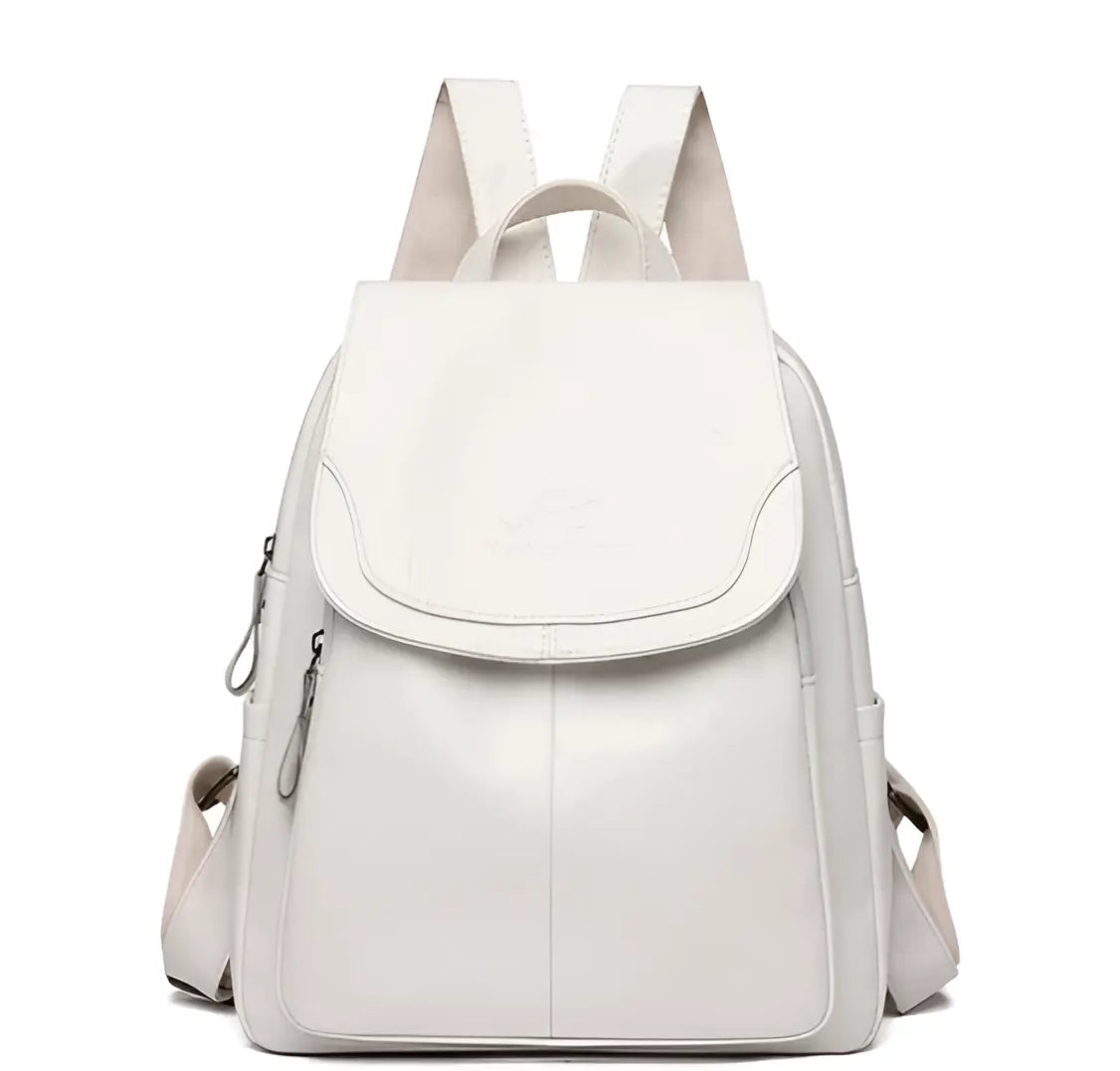 Spacious Leather Backpack