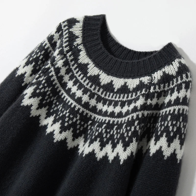 CARLA | O-NECK KNITTED SWEATER