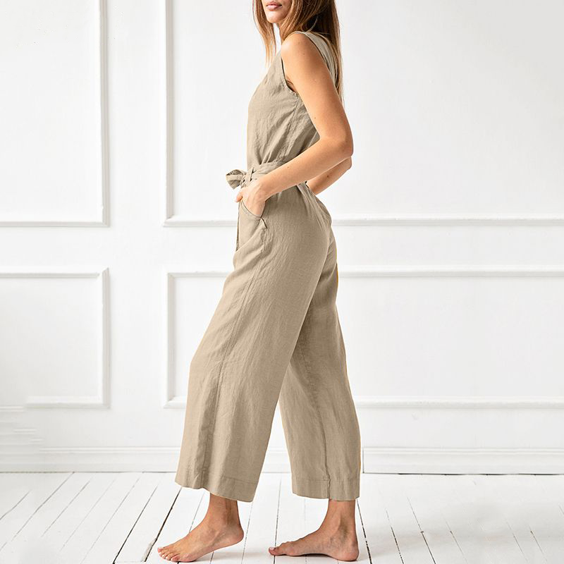 Casual Jumpsuit With Wide Legs