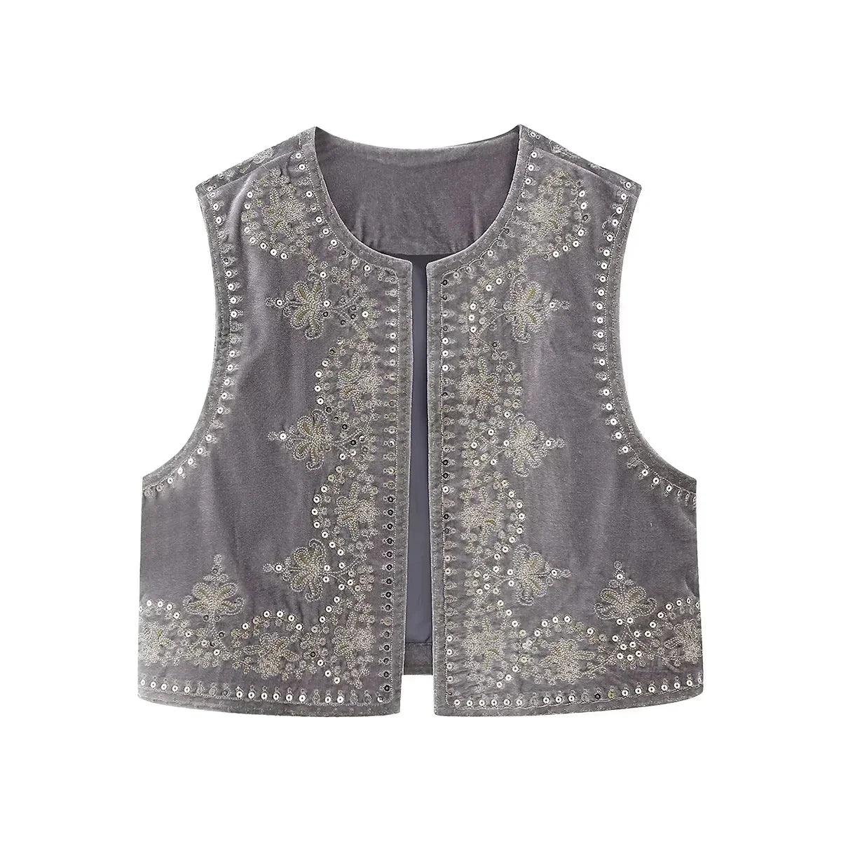 Elegant corduroy vest