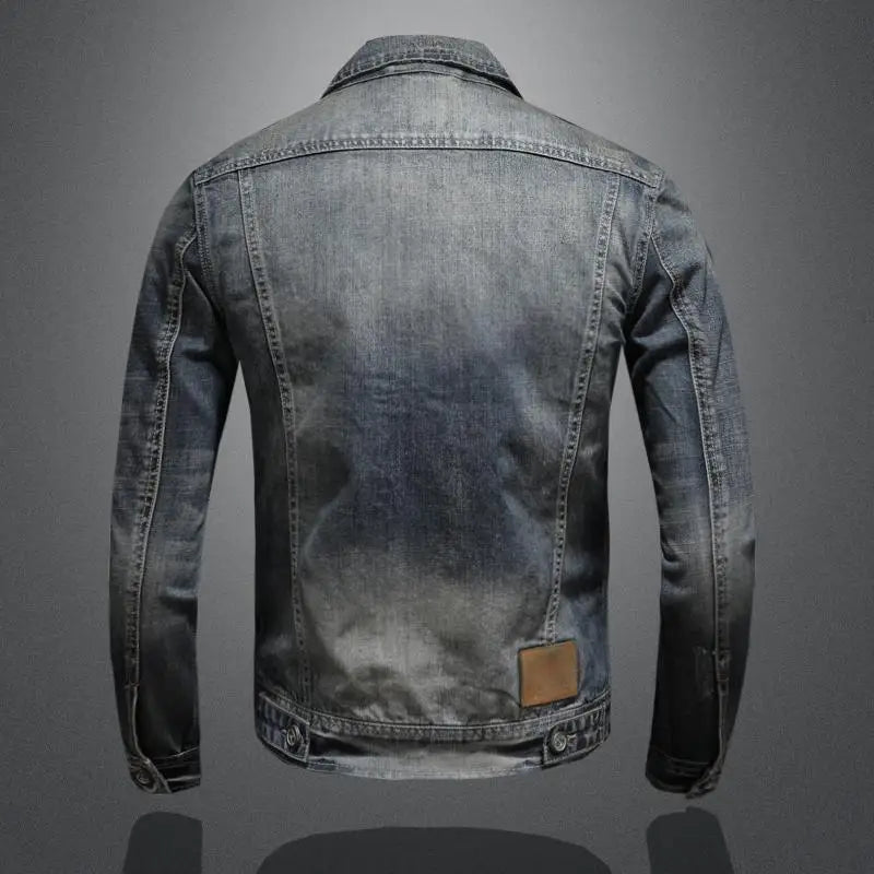 Vintage denim jacket for men