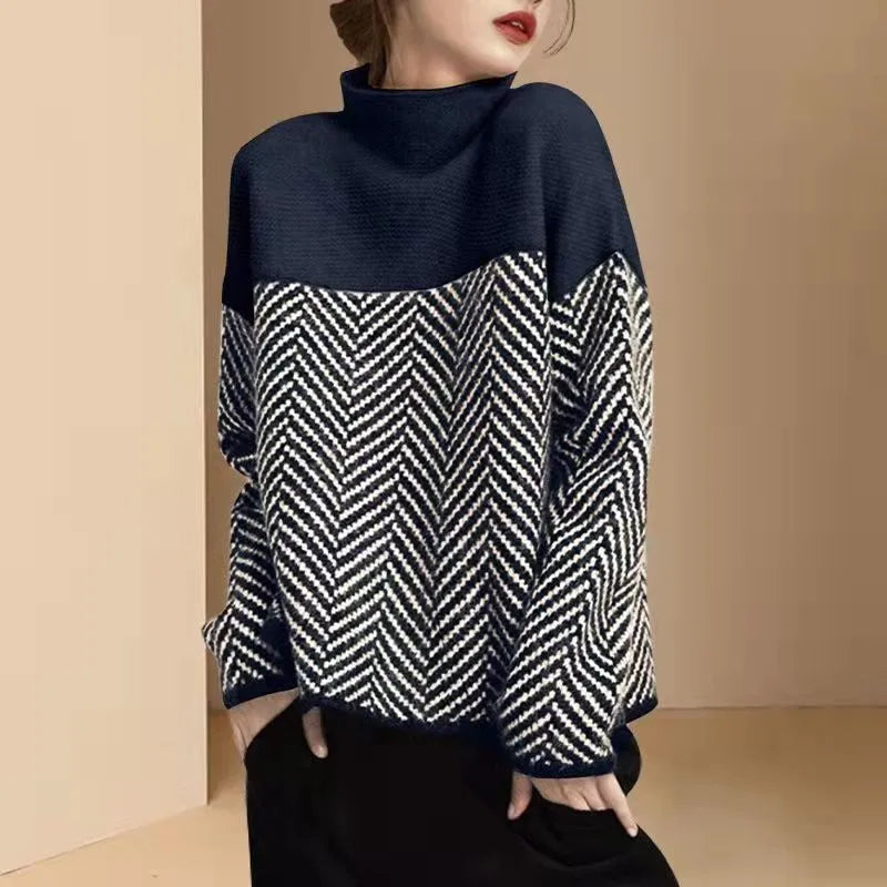 Knitted ladies' jumper