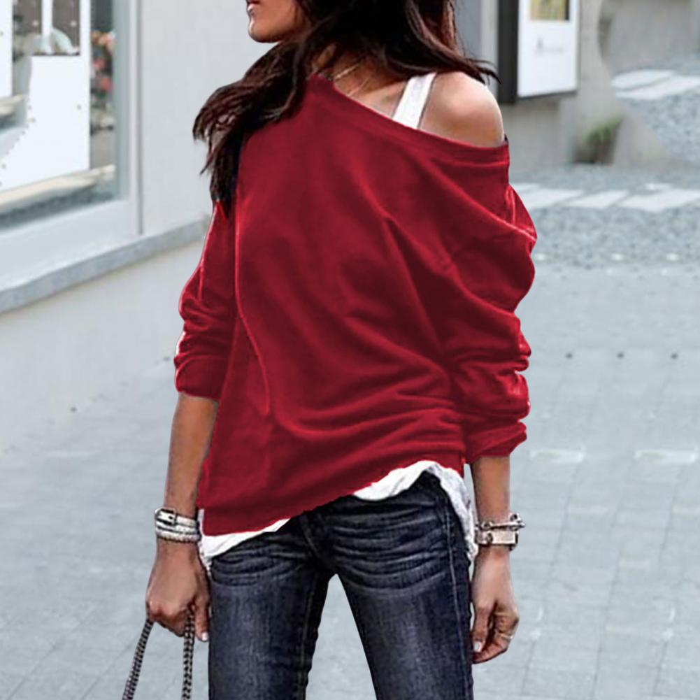 Women's fashion long sleeve t-shirt for autumn