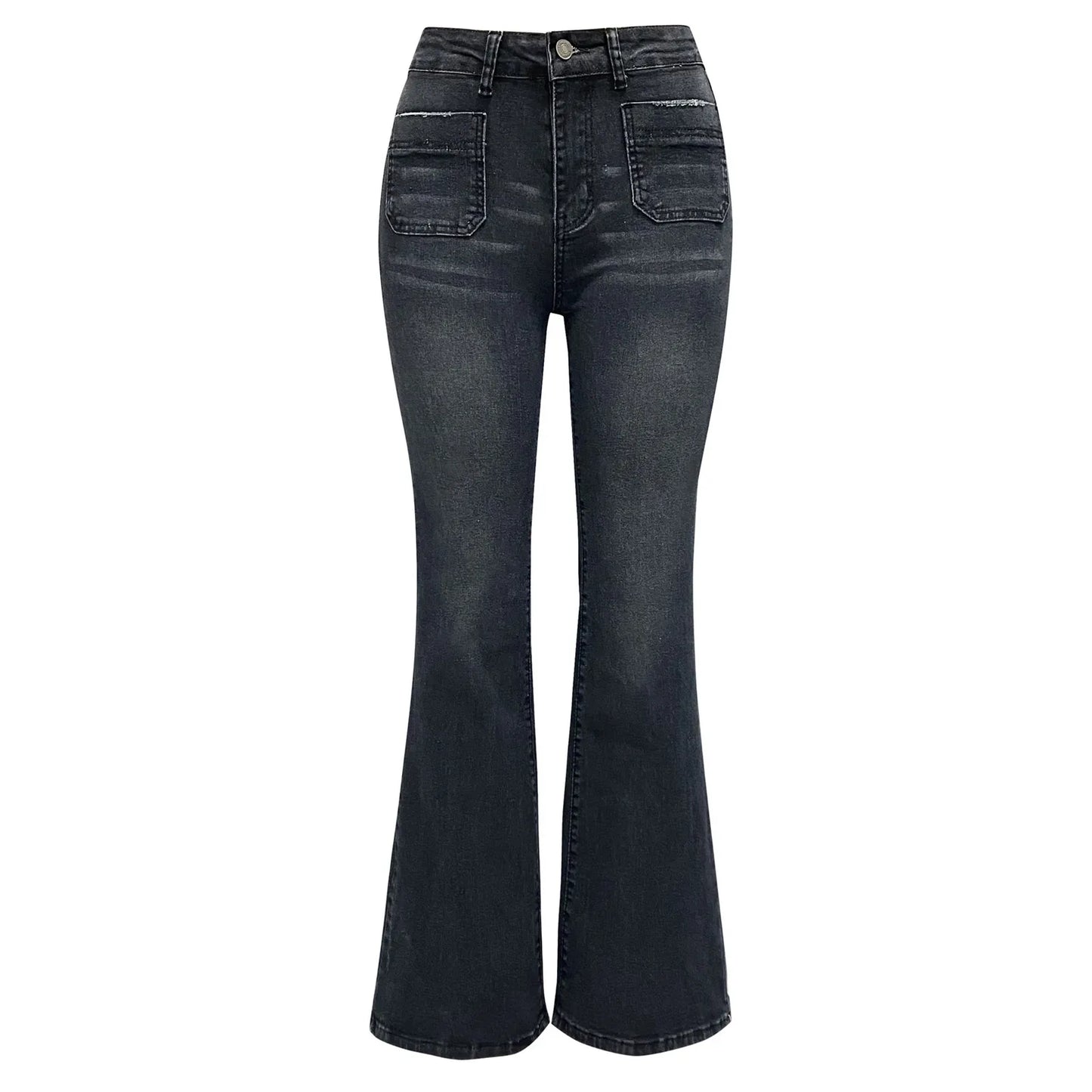 Chic bootcut jeans with a low rise