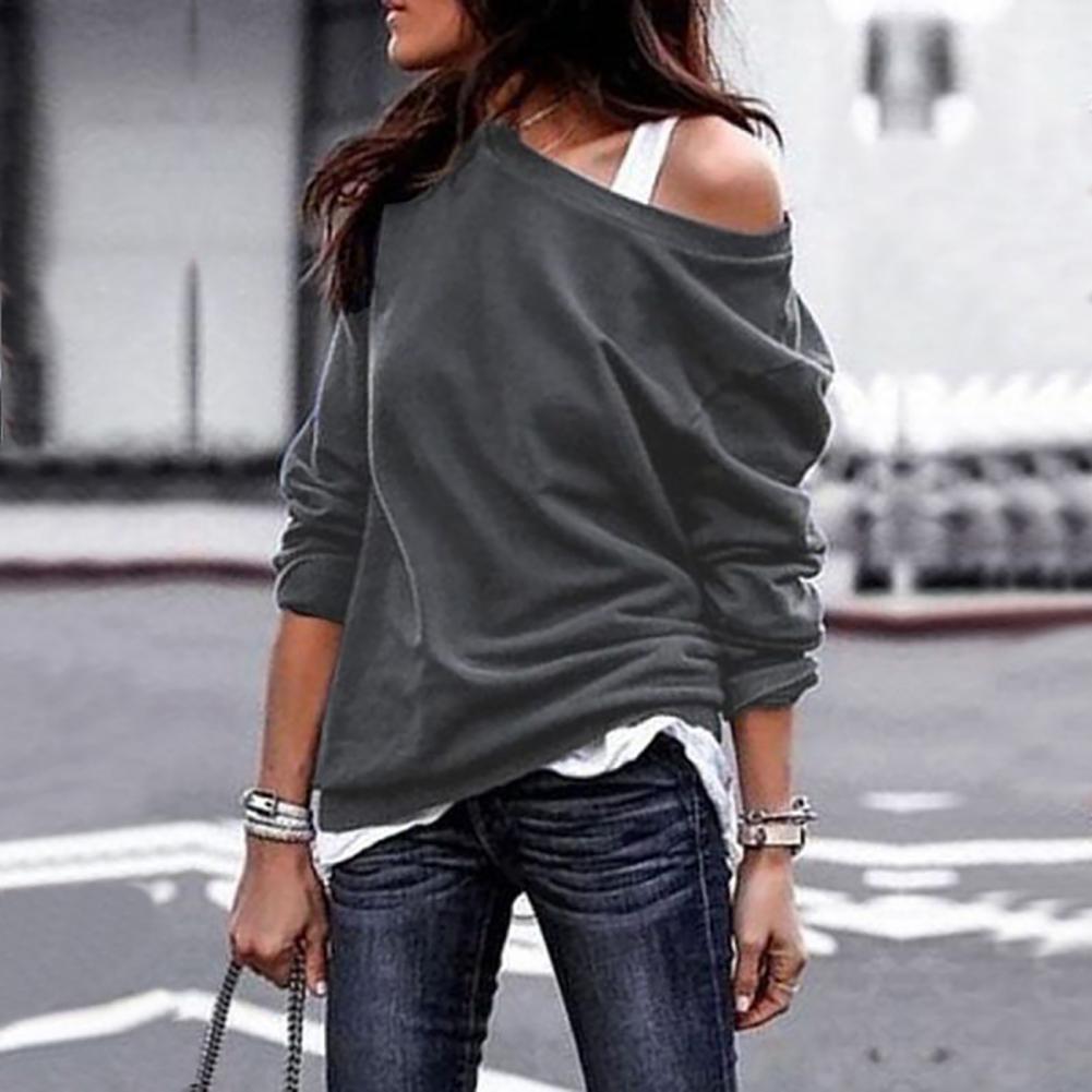 Women's fashion long sleeve t-shirt for autumn