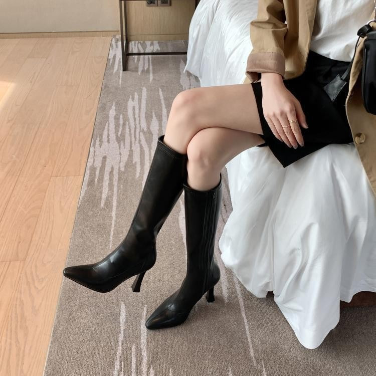 Women's knee-high boots - Elegant fashion