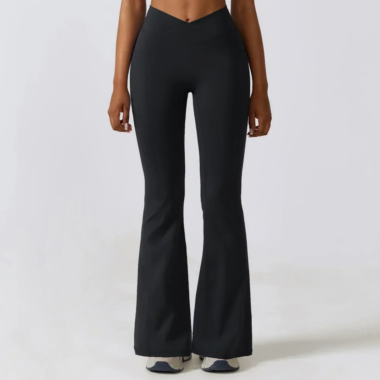 Flared Fitness Legging With High Waist