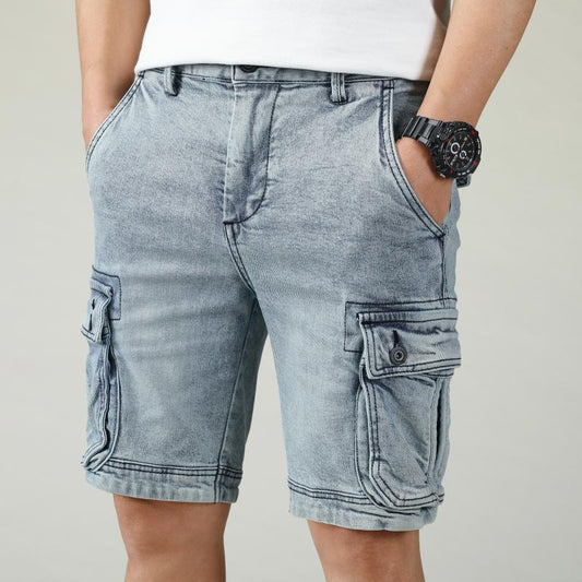 Breathable cargo shorts