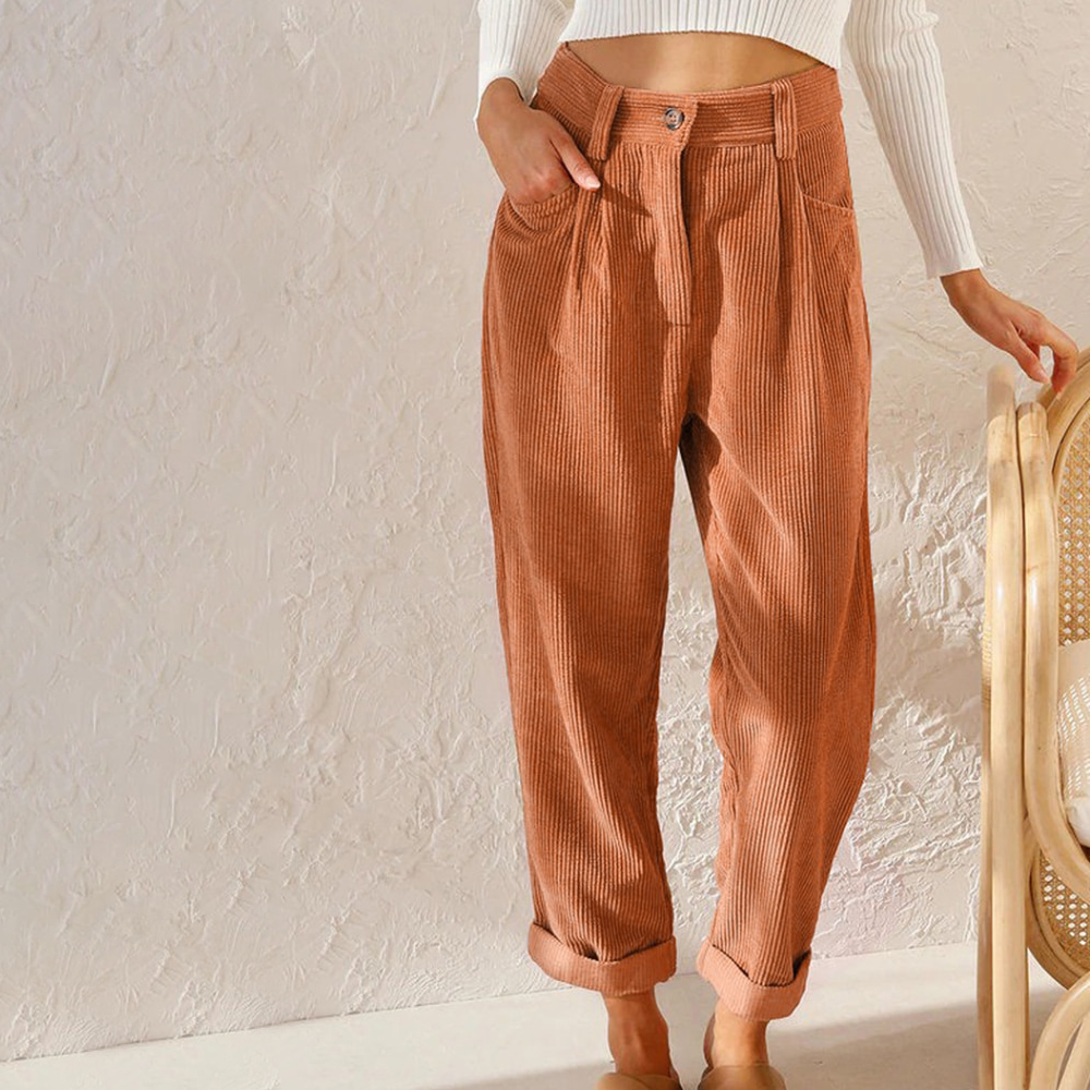 Corduroy trousers