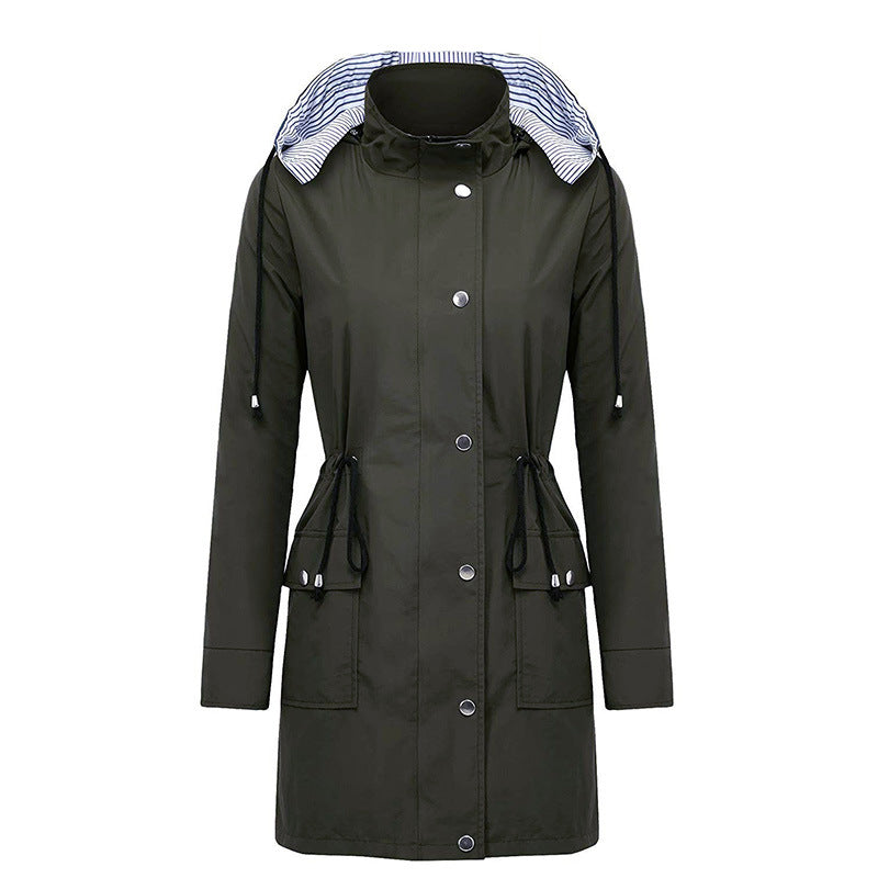 Wonder Hooded Waterproof Long Coat