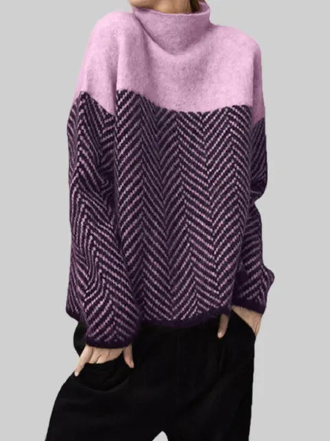 Knitted ladies' jumper