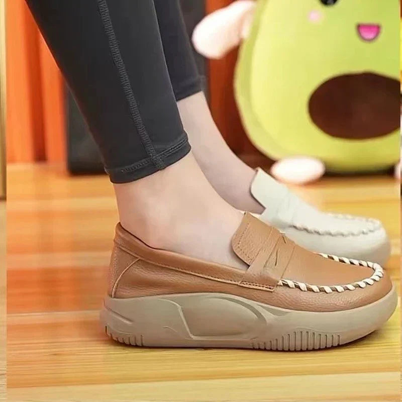 Comfortable slip-on loafers for women