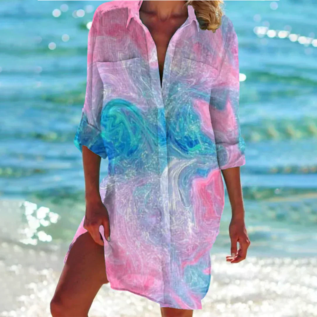 Summery shirt dress