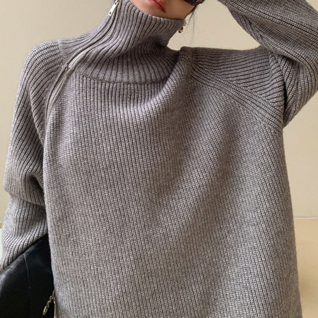 Sweater Warm high neck jumper