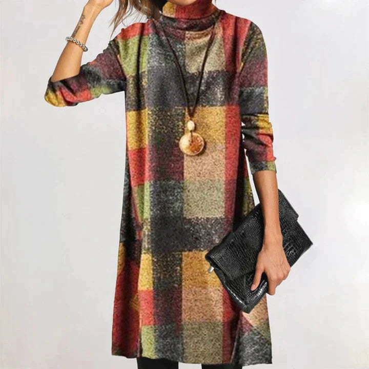 Elegant multicoloured dress