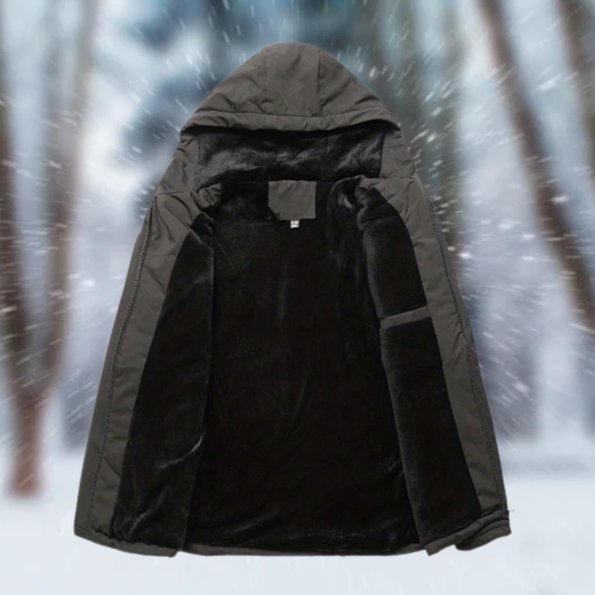 The new luxury waterproof hooded jacket